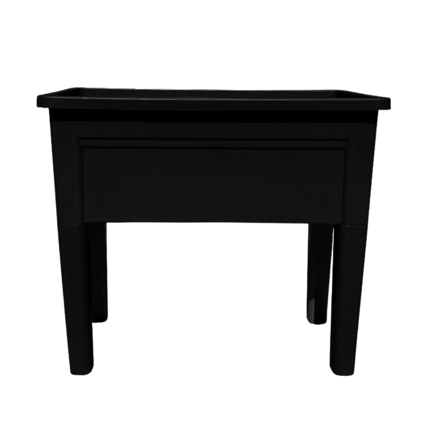 Jardinera Elevada Macetero Para Huerto Con Patas Negro