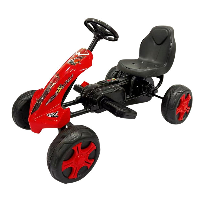 Auto Batería Go Kart Eléctrico Infantil Volt Rojo