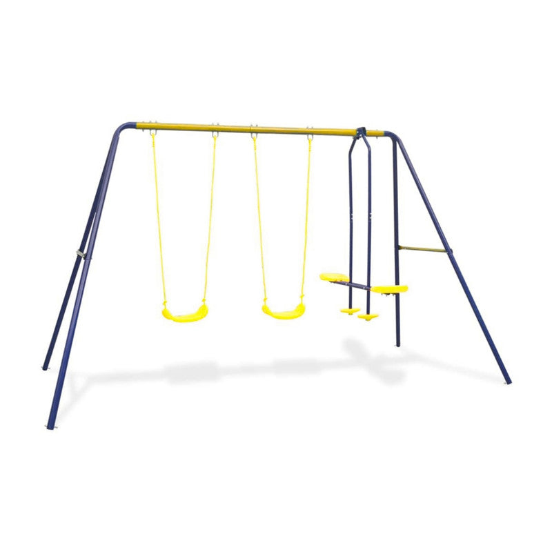 Juego Columpio Balancín Con Cuatro Espacios