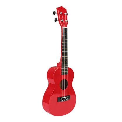 Ukelele 21". Incluye Funda. Color Rojo