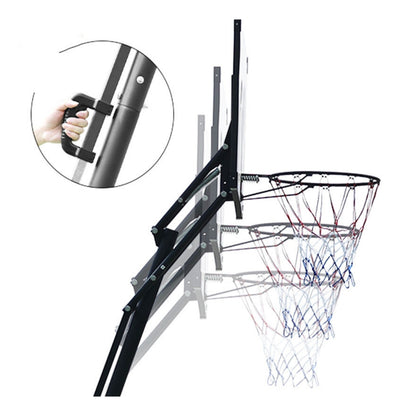 Aro Básquetbol Altura Regulable Portátil  Basketball